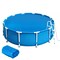 8 Feet Round Solar Pool Cover 12 Mil for In-Ground Above-Ground Swimming Pools